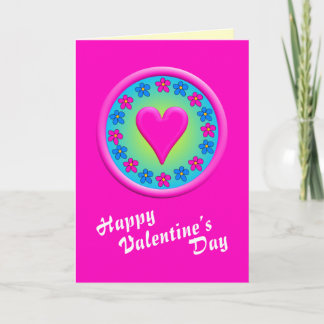Herzliche Tatsache - Valentine Feiertagskarte