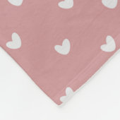 Herzliche Träume Fleecedecke (Ecke)