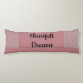 Herzliche Träume Seitenschläferkissen (Vorderseite)