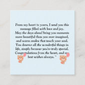 Herzliche und ganzheitliche Massage für alle Alter Begleitkarte (Vorderseite)