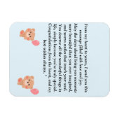 Herzliche und ganzheitliche Massage für alle Alter Magnet (Horizontal)