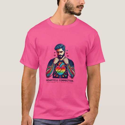 Herzliche Verbindung T-Shirt (Vorderseite)