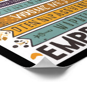 Herzliche Verbindungen Zitate zum Inspirationsempf Poster (Ecke)