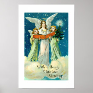 Herzliche Weihnachtsgrüße Poster