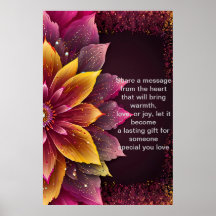 Herzliche Worte: Ein Personalisiertes Geschenk der