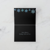 Herzliche Wünsche der Saison Feiertagskarte (Innenseite)