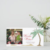 Herzliche Wünsche für einen Urlaub, Weihnachten St (Stehend Vorderseite)