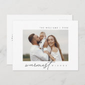 Herzliche Wünsche, Weihnachtsgrüße, Foto Postkarte (Vorne/Hinten)