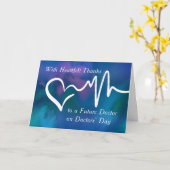 Herzlichen Dank an Blue Karte (Gelbe Blume)