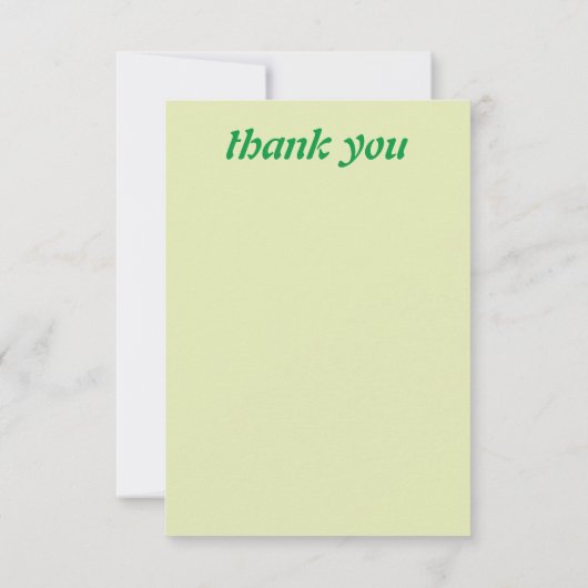 Herzlichen Dank an die Blume Dankeskarte (Rückseite)