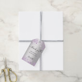 Herzlichen Dank an die Glitzern Geschenkanhänger (Mit Garn)