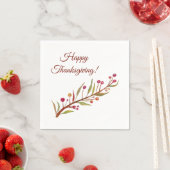 Herzlichen Dank an Napkins Serviette (Beispiel)