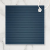 Herzlichen Dank an Rosa und die Marine Geschenkanhänger (Rückseite)