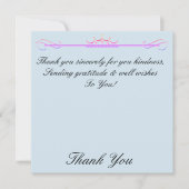 Herzlichen Dank Dankeskarte (Vorderseite)