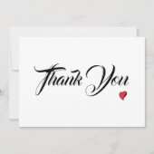 Herzlichen Dank Dankeskarte (Vorderseite)