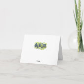 Herzlichen Dank! Dankeskarte (Rückseite)