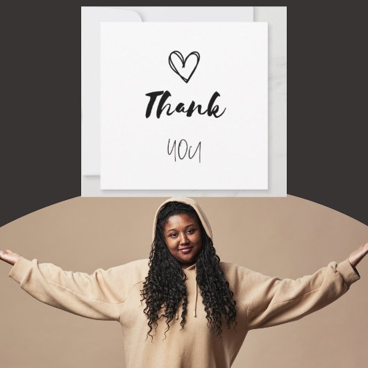 Herzlichen Dank Dankeskarte