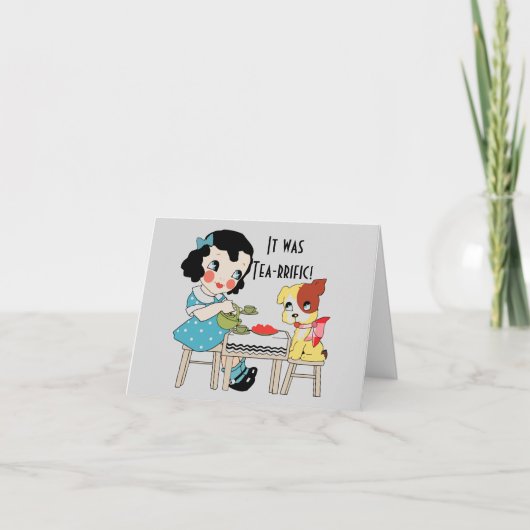 Herzlichen Dank Dankeskarte (Vorderseite)