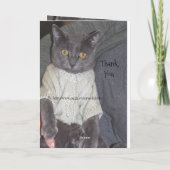 Herzlichen Dank Dankeskarte (Rückseite)