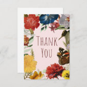 Herzlichen Dank Dankeskarte (Vorne/Hinten)