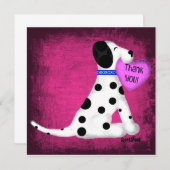 Herzlichen Dank Dankeskarte (Vorne/Hinten)