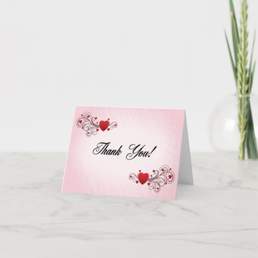 Herzlichen Dank, dass die Karte im Inneren leer is (Vorderseite)