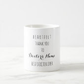 Herzlichen Dank, dass Sie jemals Typografie bester Kaffeetasse (Mittel)