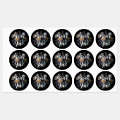 Herzlichen Dank Etiketten (Blatt)