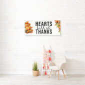 Herzlichen Dank für das Herbst-Party Banner (Insitu)