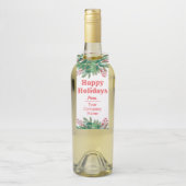 Herzlichen Dank für den guten Urlaub im Unternehme Flaschenanhänger (Auf Flasche)