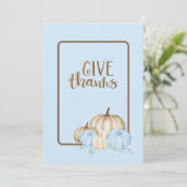 Herzlichen Dank für die Ankündigung (Stehend Vorderseite)