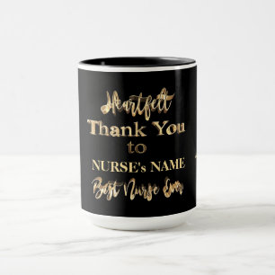 Herzlichen Dank für die beste Krankenschwester je  Tasse