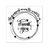 Herzlichen Dank für die Briefmarke Ihres Unternehm Permastempel (Design)