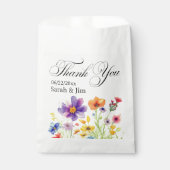 Herzlichen Dank für die Gastgeschenk Hochzeiten Geschenktütchen (Vorderseite)