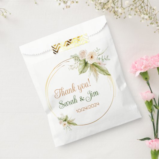 Herzlichen Dank für die Gastgeschenk Hochzeiten Geschenktütchen (Versiegelt)