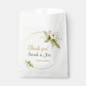 Herzlichen Dank für die Gastgeschenk Hochzeiten Geschenktütchen (Vorderseite)