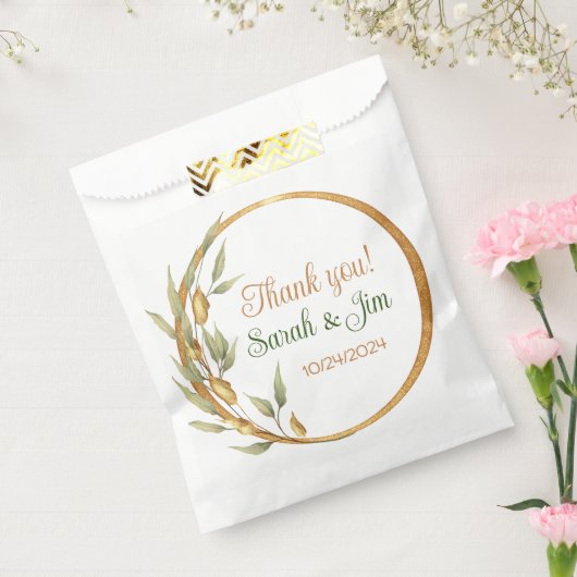 Herzlichen Dank für die Gastgeschenk Hochzeiten Geschenktütchen (Versiegelt)