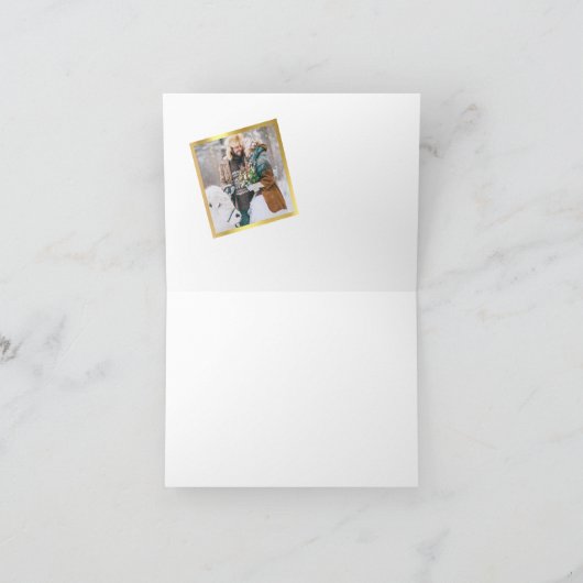 Herzlichen Dank für die schöne Weihnachtszeit. Dankeskarte (Innenseite)