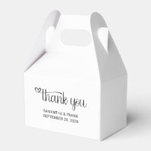 Herzlichen Dank für die Typografie-Hochzeit