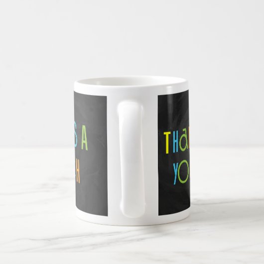 Herzlichen Dank für Ihr Dankeschön Kaffeetasse (Henkel)