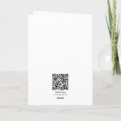 Herzlichen Dank für Ihr Engagement" Card Option 2 Dankeskarte (Rückseite)