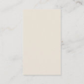 Herzlichen Dank für Ihre Hochzeit, Modernes Cream Begleitkarte (Rückseite)