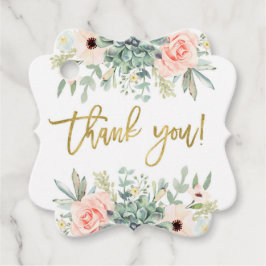 Herzlichen Dank Geschenkanhänger