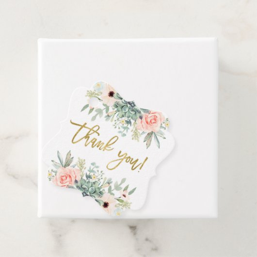 Herzlichen Dank Geschenkanhänger (Beispiel)