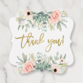 Herzlichen Dank Geschenkanhänger (Vorderseite)