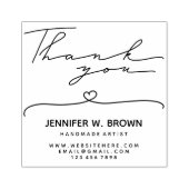 Herzlichen Dank Gummistempel (Prägung)