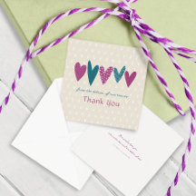 Herzlichen Dank Ihnen Aquamarin Hearts Little