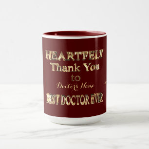Herzlichen Dank Ihnen für die beste Ärztin je Ty Tasse