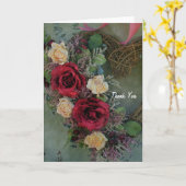 Herzlichen Dank Karte (Gelbe Blume)