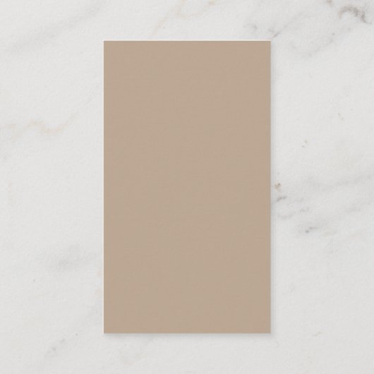 Herzlichen Dank, Light Brown Kraft Begleitkarte (Rückseite)